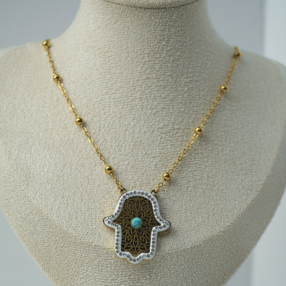 Hand necklace