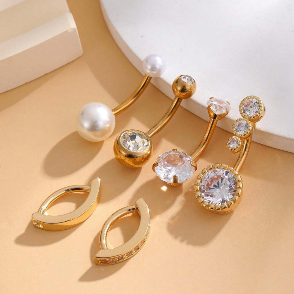 Belly - stainless steel belly-button rings