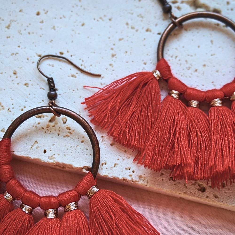 Luxe threads - Tassel Earrings