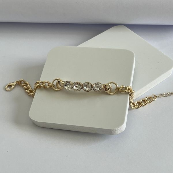 Series - zircon chain bracelet