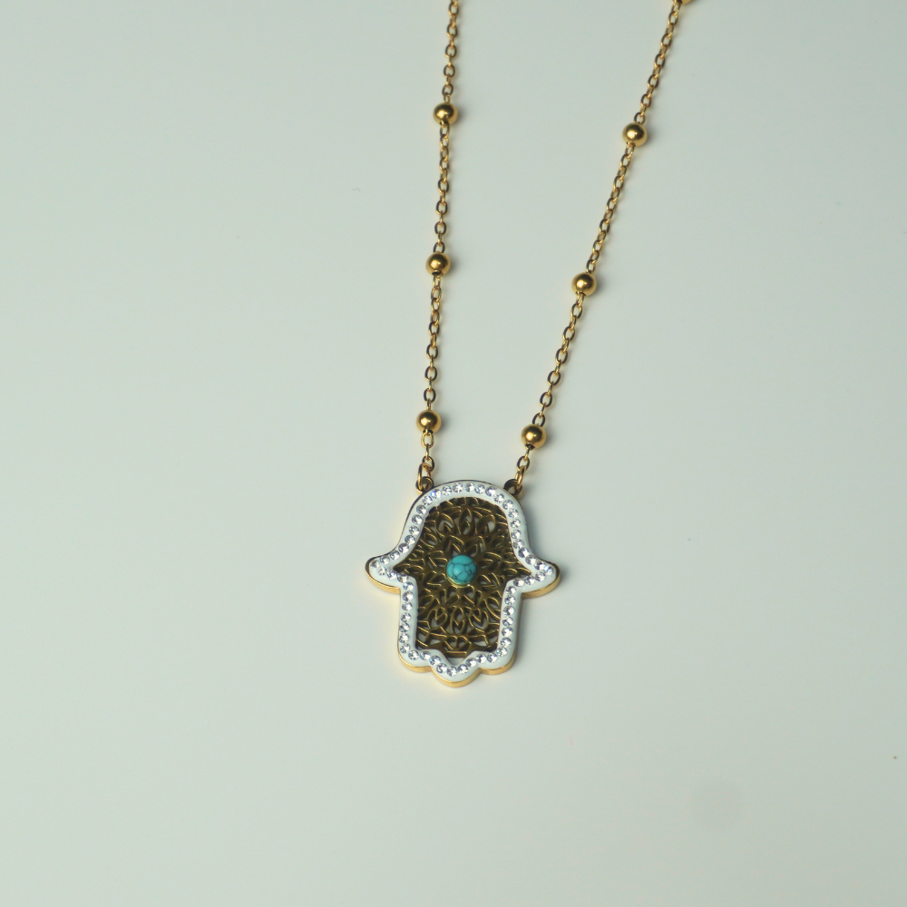 Hand necklace