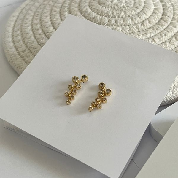 Vines stud earrings