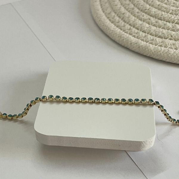 Dots - multicolored simple bracelet