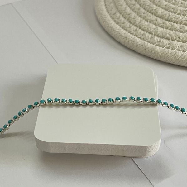 Dots - multicolored simple bracelet