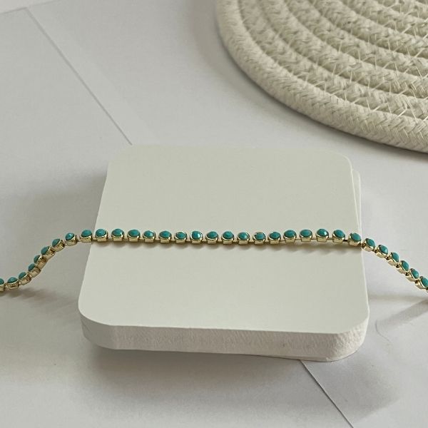 Dots - multicolored simple bracelet