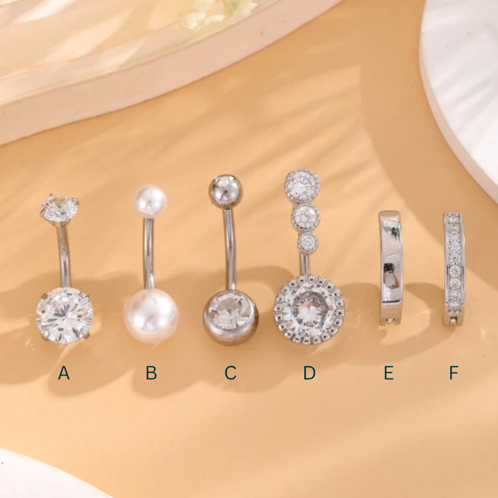 Belly - stainless steel belly-button rings