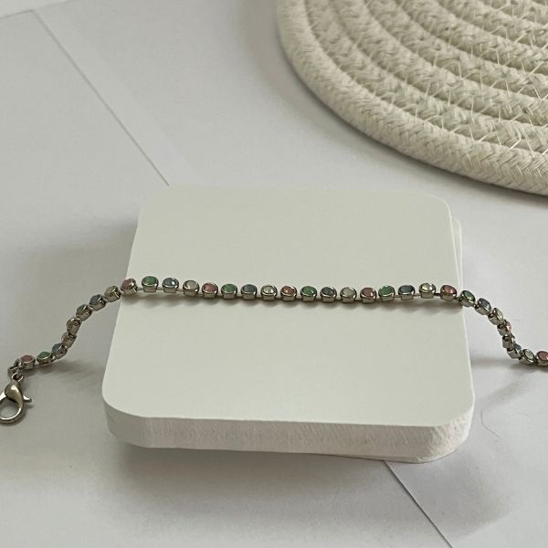Dots - multicolored simple bracelet