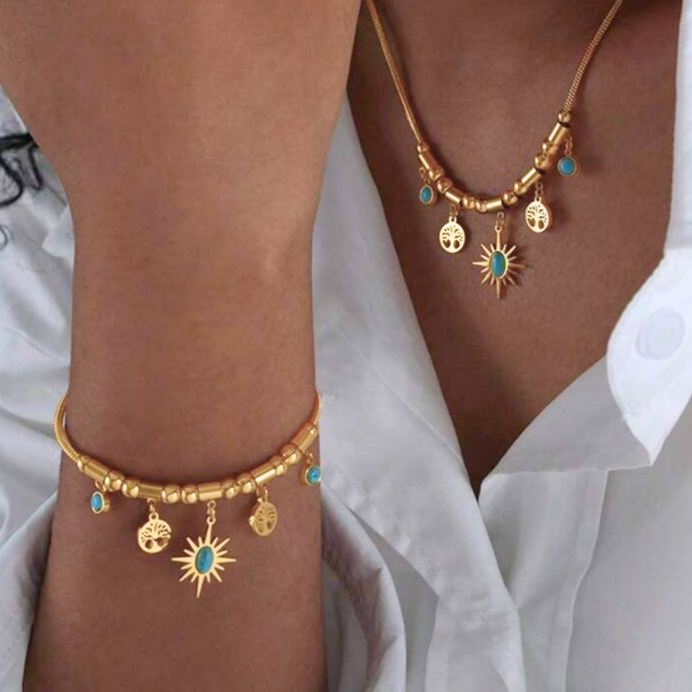 Summer Charm - necklace and bracelet