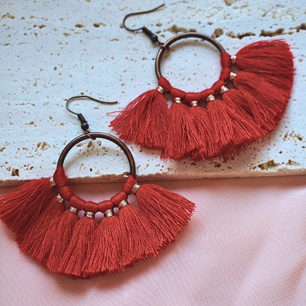 Luxe threads - Tassel Earrings