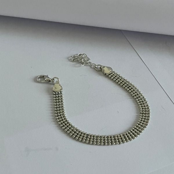 Mini balls - beaded chain bracelet