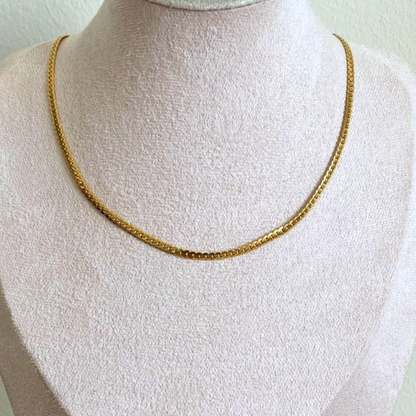 Flat Chain - trendy necklace