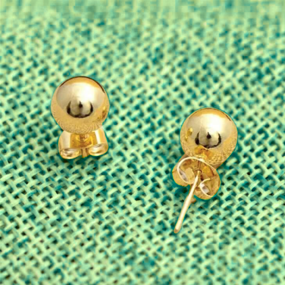 Boules - stainless steel Stud earrings
