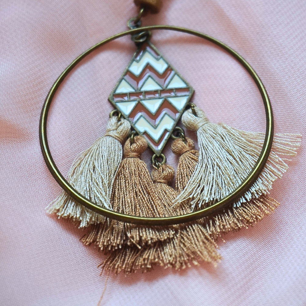 Neutral Glam - Tassel Jewelry