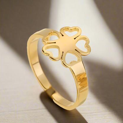 Sally - gold plated Cuff rings