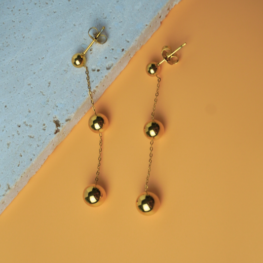 Balled earrings