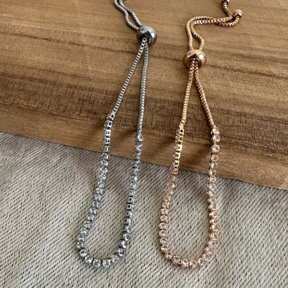 Zircon - adjustable bracelet