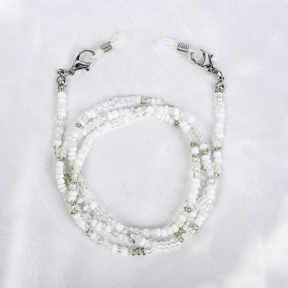 Glasses chain - multicolored beads