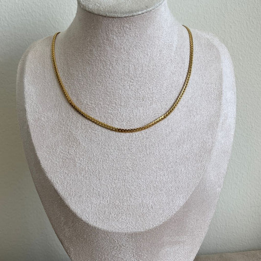 Flat Chain - trendy necklace