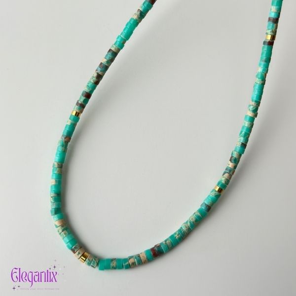 Natural stones beaded necklace