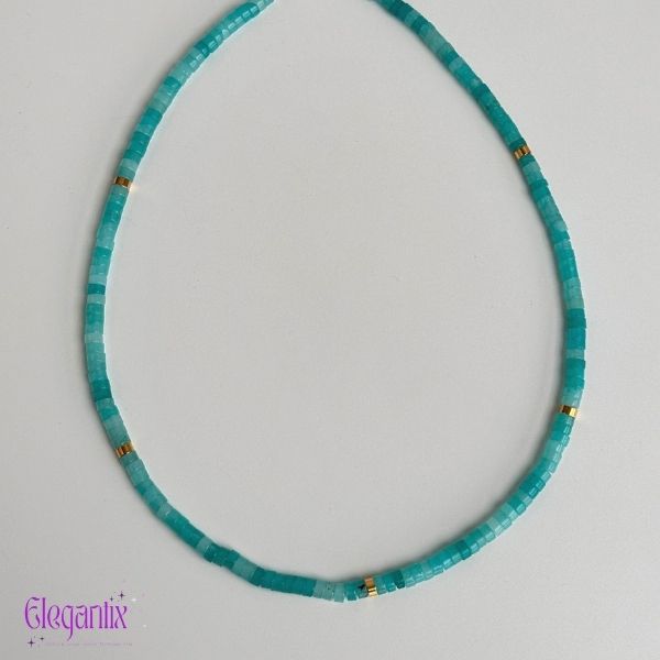 Natural stones beaded necklace
