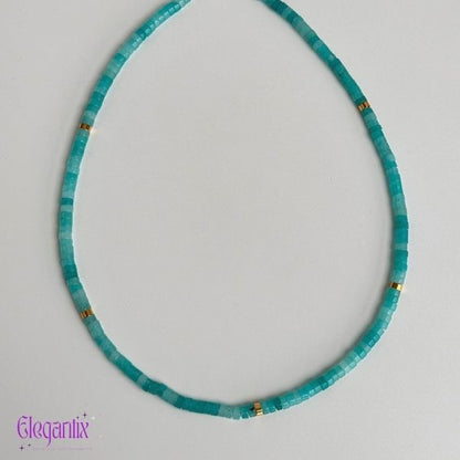 Natural stones beaded necklace