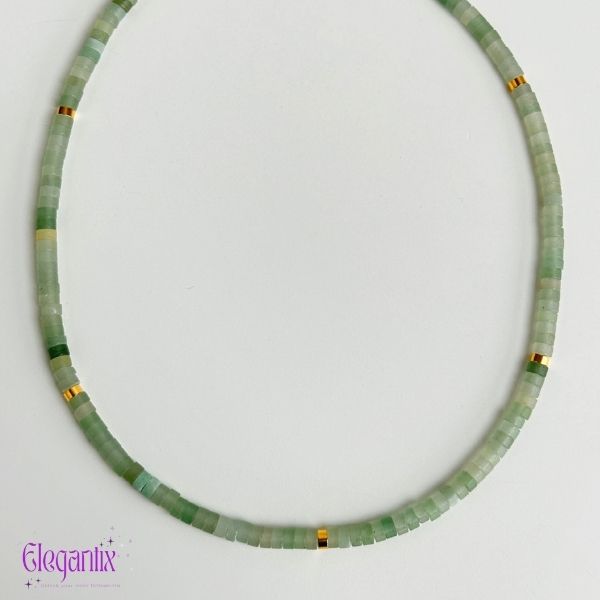 Natural stones beaded necklace