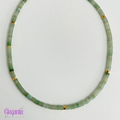 Natural stones beaded necklace