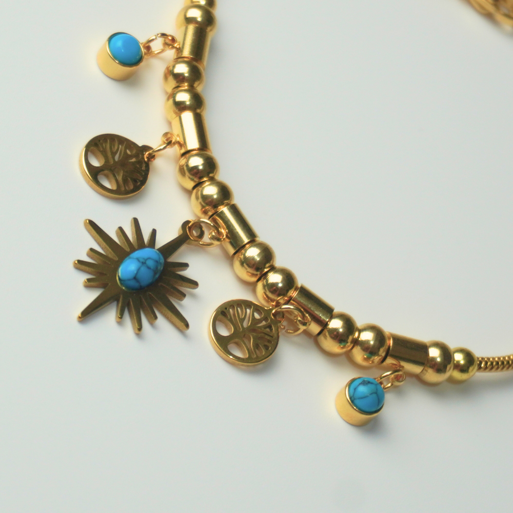 Summer Charm - necklace and bracelet