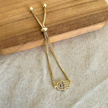 Hamsa - Hand adjustable bracelet
