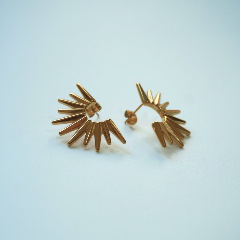 Shams - stainless steel sun shaped jewelry