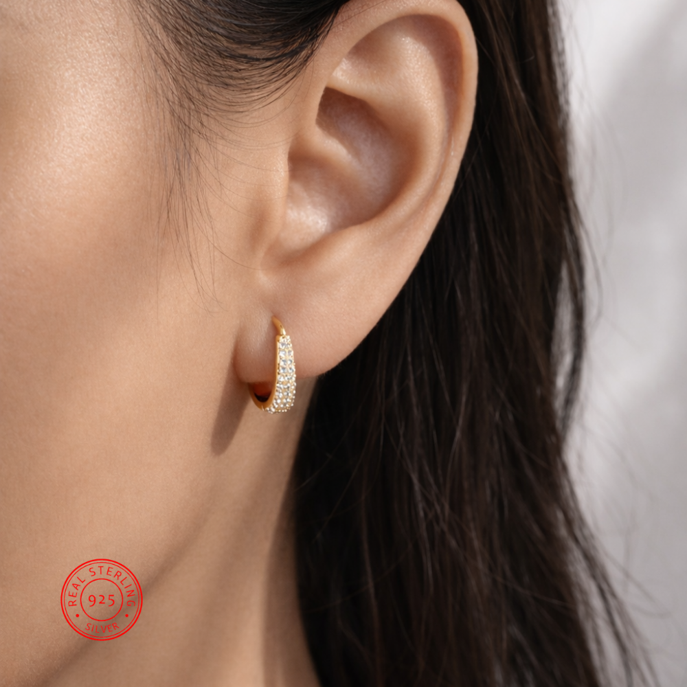 Classica - S925 sterling silver earrings