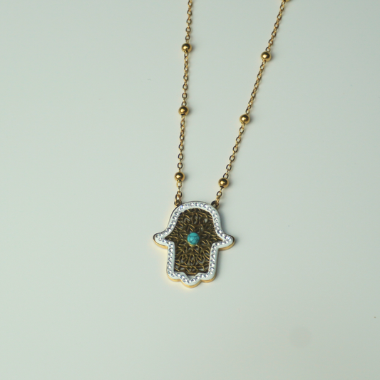 Hand necklace