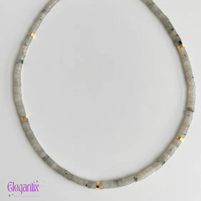 Natural stones beaded necklace