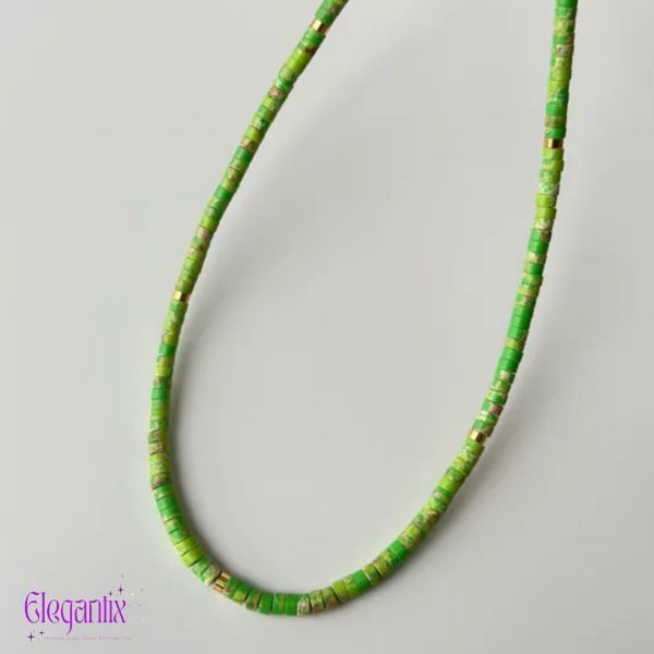 Natural stones beaded necklace