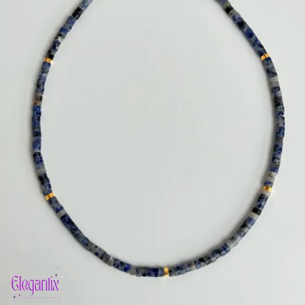 Natural stones beaded necklace