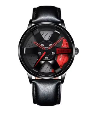 New Fashion Casual Car Wheel Hub Caliper Design Watches Men