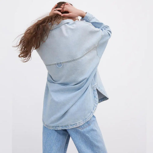 Oversized Woman Denim Jacket