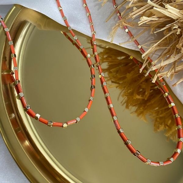 Beaded necklace - Elegantix Boutique