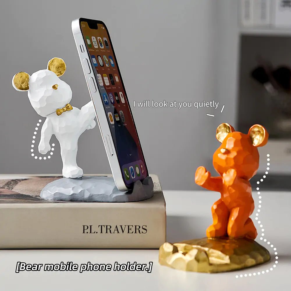 Bear Phone Holder - Elegantix Boutique