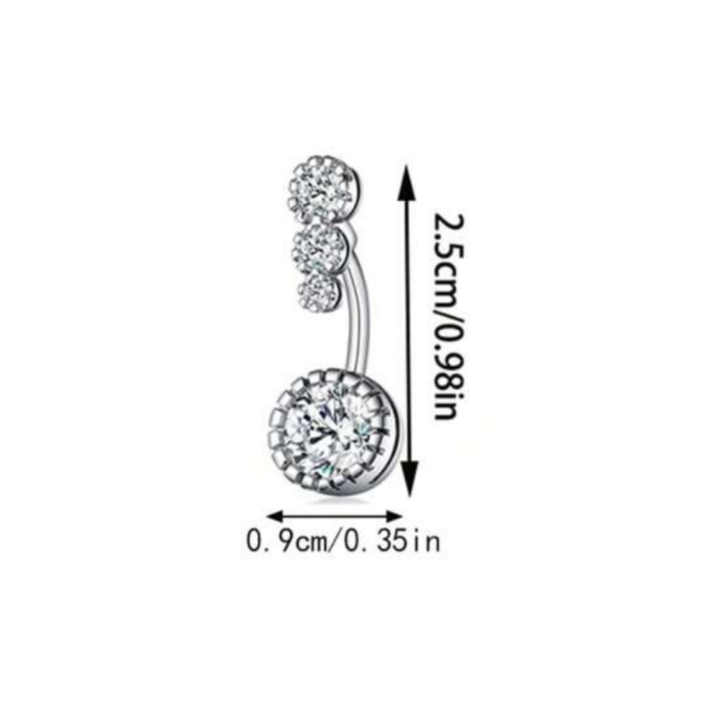 Belly button ring A - stainless steel