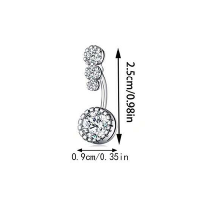 Belly button ring A - stainless steel