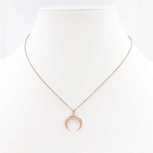 Moon Necklace Stainless Steel