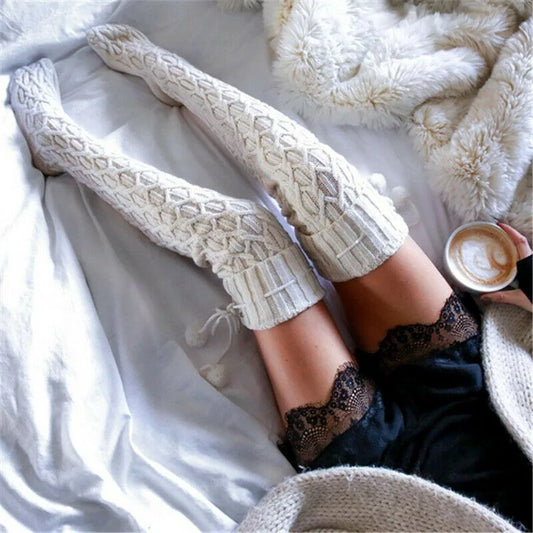 Knit Women's Sexy Stockings